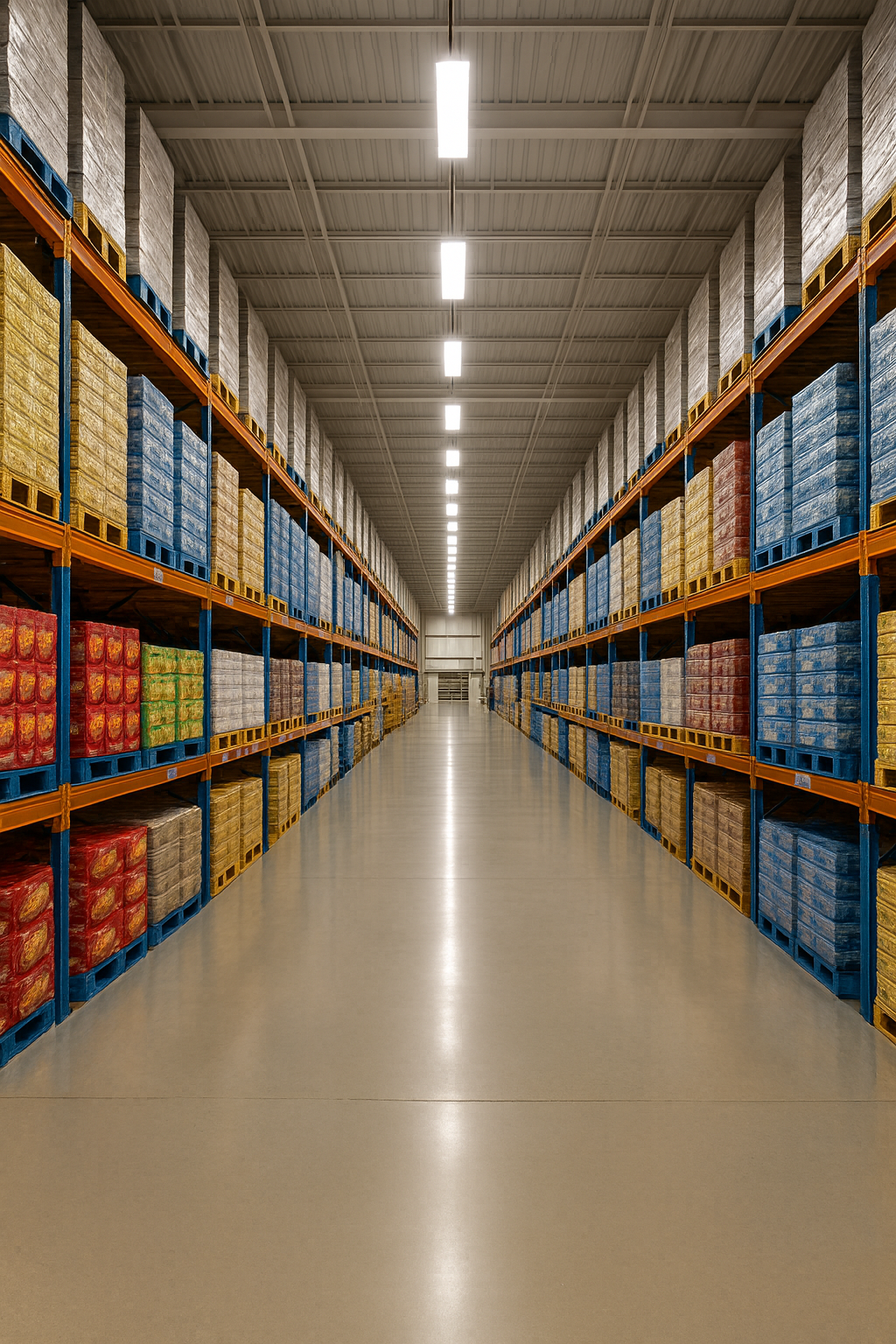 Site professionnel éclairé en LED